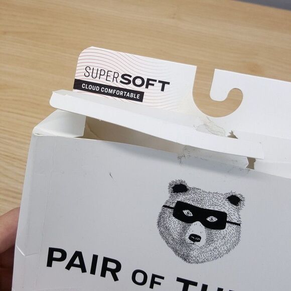 PAIR OF THIEVES Shirt Mens Small Black Pullover Crew Super Soft Logo Tee - Picture 4 of 7